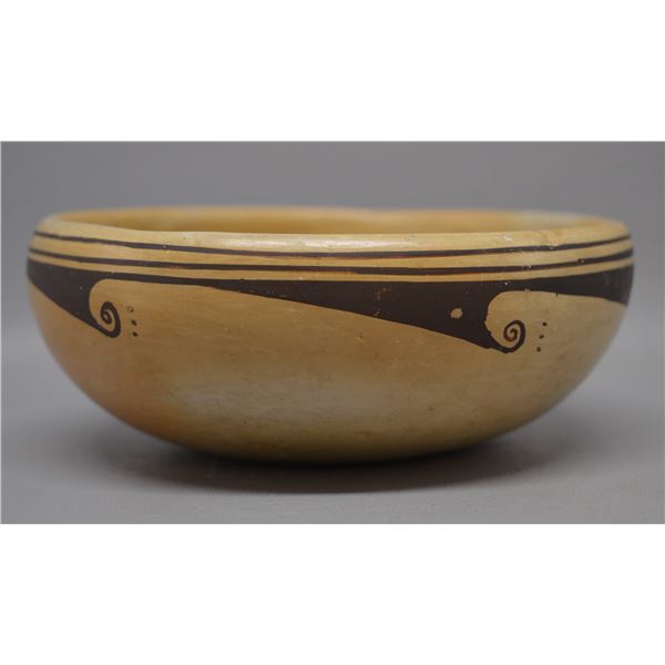 NATIVE AMERICAN HOPI POTTERY BOWL