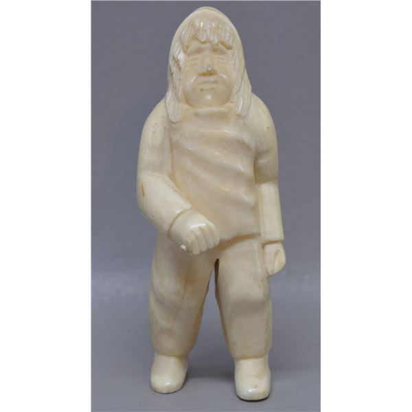 NATIVE AMERICAN ESKIMO IVORY FIGURE