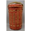 Image 3 : NATIVE AMERICAN PENOBSCOTT BASKETRY CONTAINER