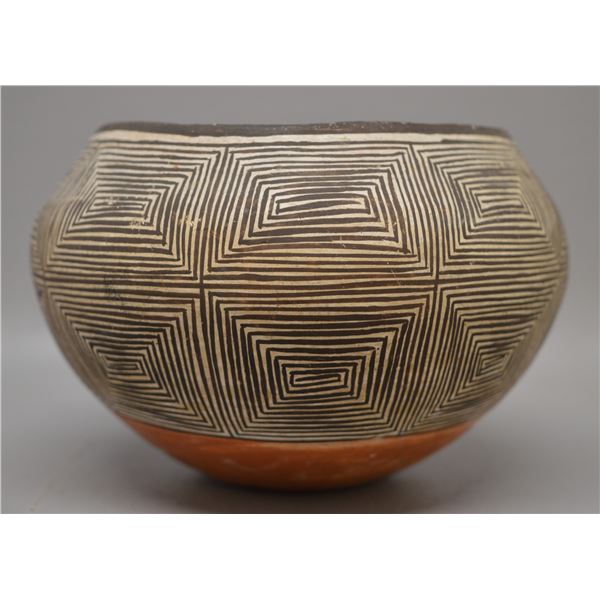 NATIVE AMERICAN ACOMA POTTERY BOWL