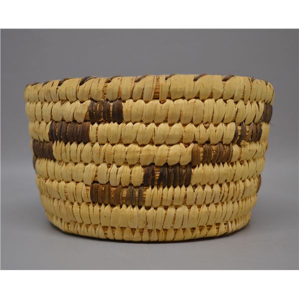 NATIVE AMERICAN PAPAGO BASKETRY BOWL
