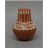 Image 3 : NATIVE AMERICAN SANTA CLARA MINITURE VASE BY DOLORES CURRAN