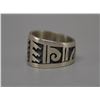 Image 2 : NATIVE AMERICAN HOPI SILVER RING BY DARREN SILAS