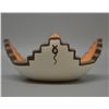 Image 6 : NATIVE AMERICAN ZUNI POTTERY BOWL BY AGNES PEYNETSA