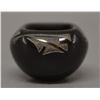 Image 1 : NATIVE AMERICAN SANT CLARA MINITURE POTTERY BOWL BY GERI NARANJO