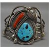 Image 1 : NATIVE AMERICAN NAVAJO SILVER BRACELET