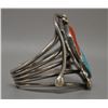 Image 4 : NATIVE AMERICAN NAVAJO SILVER BRACELET