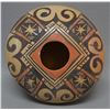 Image 1 : NATIVE AMERICAN HOPI POTTERY BOWL BY ADELLE NAMPAYO WITH PHOTO OF ARTIST