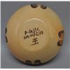 Image 6 : NATIVE AMERICAN HOPI POTTERY BOWL BY ADELLE NAMPAYO WITH PHOTO OF ARTIST
