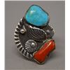 Image 1 : NATIVE AMERICAN NAVAJO SILVER RING