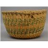 Image 4 : NATIVE AMERICAN MAKKAH BASKETRY BOWL