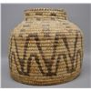 Image 2 : NATIVE AMERICAN PAPAGO BASKETRY CONTAINER