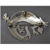 Image 2 : NATIVE AMERICAN NAVAJO SILVER PIN BY SIMON I YAZZIE