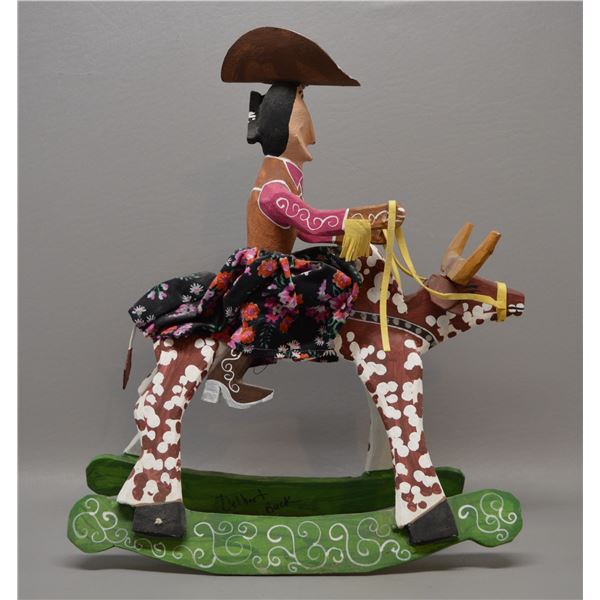 NATIVE AMERICAN NAVAJO FOLK ART BY DELBERT BUCK