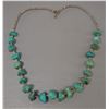 Image 2 : NATIVE AMERICAN PUEBLO TURQOIUSE NUGGET NECKLACE