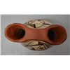Image 5 : NATIVE AMERICAN JEMEZ POTTERY WEDDING VASE BY TAFOYA