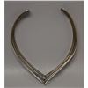 Image 2 : STERLING SILVER CHOKER NECKLACE
