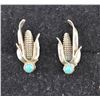Image 1 : NATIVE AMERICAN NAVAJO SILVER EARINGS