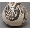 Image 8 : NATIVE AMERICAN ACOMA POTTERY WEDDING VASE BY ETHEL S