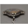 Image 5 : NATIVE AMERICAN NAVAJO SILVER PENDANT SIGNED WITH HALLMARK