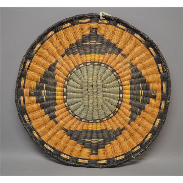 NATIVE AMERICAN HOPI BASKETRY TRAY