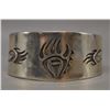 Image 1 : NATIVE AMERICAN HOPI SILVER BRACELET