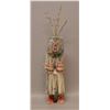 Image 1 : NATIVE AMERICAN HOPI "MASAU" KACHINA BY NEIL DAVID