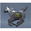 Image 1 : NATIVE AMERICAN NAVAJO SILVER PIN SIGNED AC