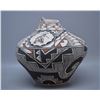 Image 1 : NATIVE AMERICAN ACOMA POTTERY VASE BY L VALLO