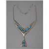 Image 1 : NATIVE AMERICAN NAVAJO NECKLACE SIGNED H