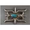 Image 1 : NATIVE AMERICAN SANTO DOMINGO SIVER BUCKLE