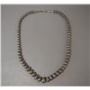 Image 1 : NATIVE AMERICAN NAVAJO SILVER BEAD NECKLACE
