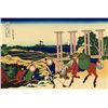 Image 1 : Hokusai - Fuji Seen Through the Mannen Bridge