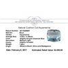 Image 2 : 7.68 ct.Natural Cushion Cut Aquamarine