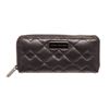Image 1 : Marc By Marc Jacobs Black Quilted Leather Long Zippy Wallet