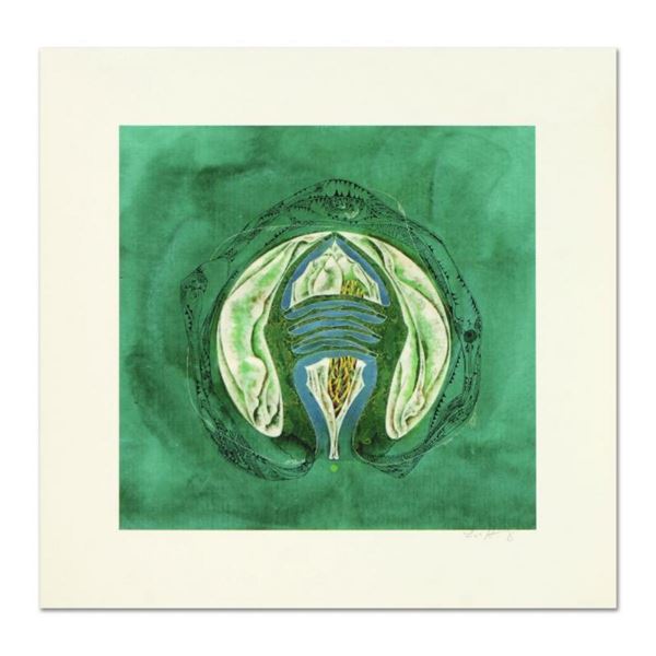 Lu Hong "Mudra Uttarabodhi, Epiphany" Hand Signed Limited Edition Giclee with Le