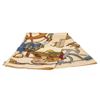 Image 1 : Hermes Beige Bateau A Vapeur De Jouffroy D'Abbans Silk Scarf