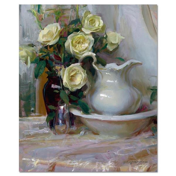 Dan Gerhartz, "French Lace" Limited Edition on Canvas, Numbered and Hand Signed