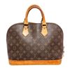Image 1 : Louis Vuitton Monogram Canvas Leather Alma MM Handbag