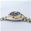 Image 6 : Rolex Ladies 2 Tone YG/SS Blue Diamond & Sapphire Oyster Perpetual Datejust Wris