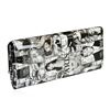 Image 2 : Black and White Fashionista Patent Oversized Clutch