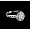 Image 1 : 1.49 ctw Diamond Ring - 14KT White Gold