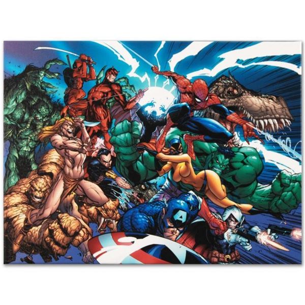 Marvel Comics "Marvel Comics Presents #1" Numbered Limited Edition Giclee on Can