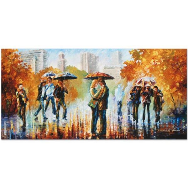Leonid Afremov (1955-2019) "Simple Times" Limited Edition Giclee on Canvas, Numb