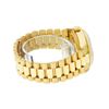 Image 6 : Rolex Mens 18K Yellow Gold Silver Diamond Quickset President Wristwatch With Rol