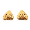 Image 1 : Chanel Gold Heart Earrings