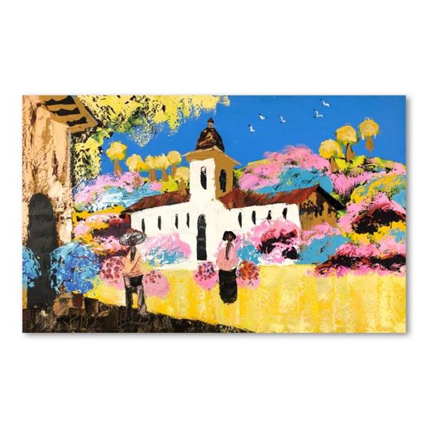 Paul Blaine Henrie (1932-1999), "Memories of Mexico" Hand Signed Original Painti