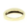 Image 6 : 14kt Yellow Gold 1.00 ctw Baguette Diamond Channel Domed Wedding Band Ring