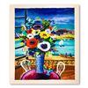 Image 1 : Shlomo Alter, "Balcony Views" Hand Signed Limited Edition Serigraph on Paper wit
