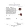 Image 5 : 3.40 ctw Pear Brilliant Rubellite And Round Brilliant Cut Diamond Ring - 18KT Ro